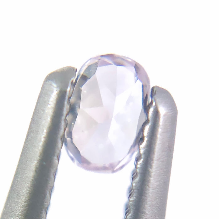 Natural pale pink diamond 0.10ct oval cut loose gemstone - Make your own custom jewelry design.