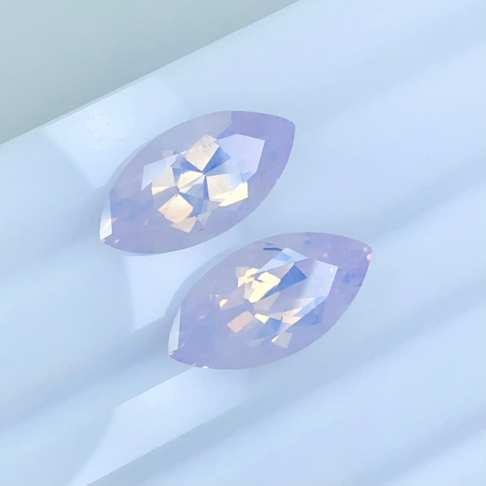 Lavender Quartz 9.70 carats marquise cut pair - Buy loose or customise