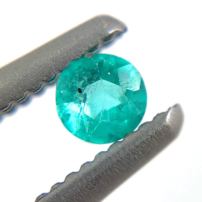 Paraiba tourmaline melee 0.06 carats 2.53x1.28mm round cut loose gemstone - Buy loose or customise
