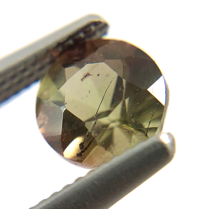 Hard to find Rare Andalusite round cut 0.58 carats loose gemstone - Buy loose or customise