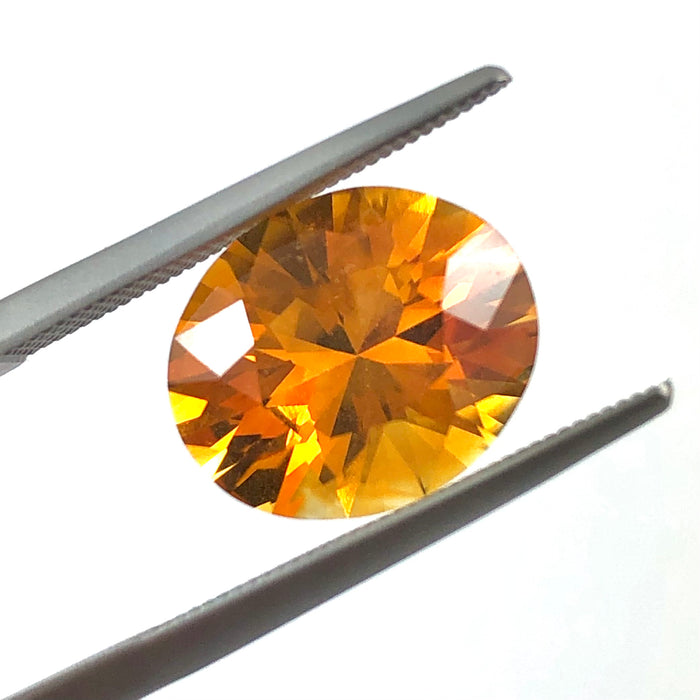 Citrine quartz oval cut 4.30 carats loose gemstone - Buy loose or make into your custom order