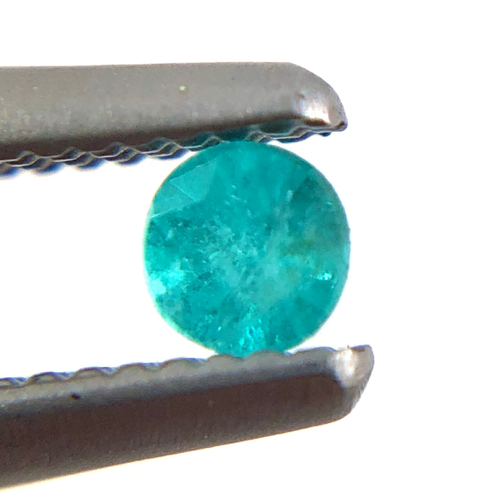 Paraiba tourmaline melee 0.05 carats 2.34x1.55mm round cut loose gemstone - Buy loose or customise