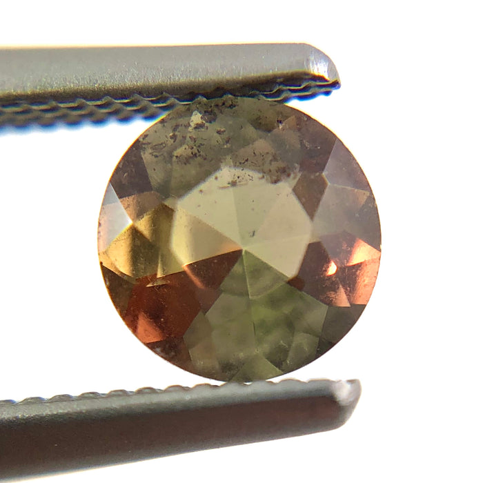 Hard to find Rare Andalusite round cut 0.48 carats loose gemstone - Buy loose or customise