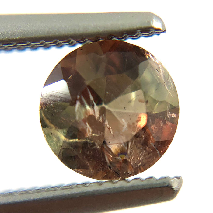Hard to find Rare Andalusite round cut 0.51 carats loose gemstone - Buy loose or customise