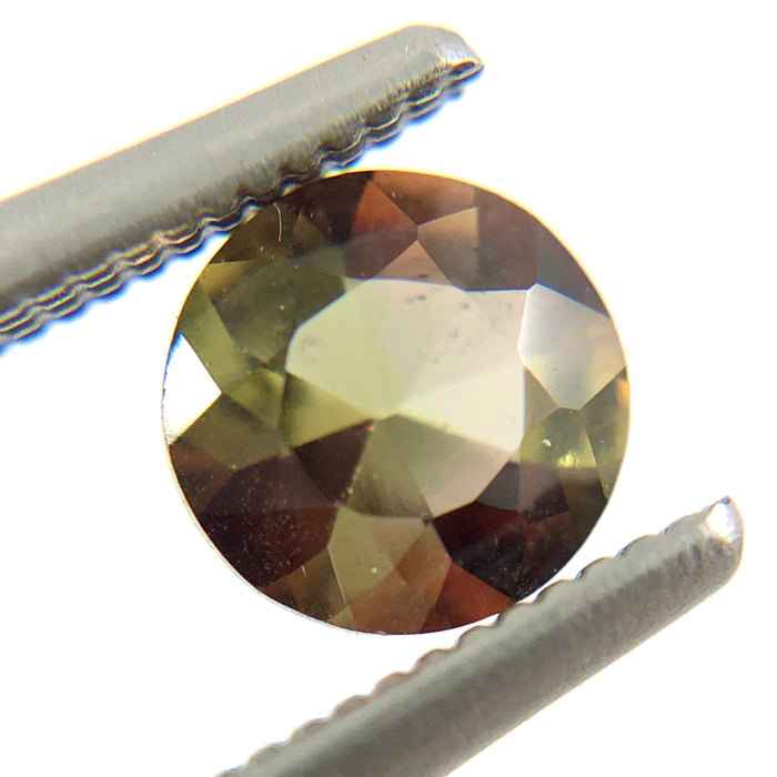Hard to find Rare Andalusite round cut 0.48 carats loose gemstone - Buy loose or customise