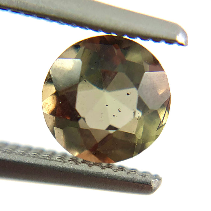 Hard to find Rare Andalusite round cut 0.61 carats loose gemstone - Buy loose or customise