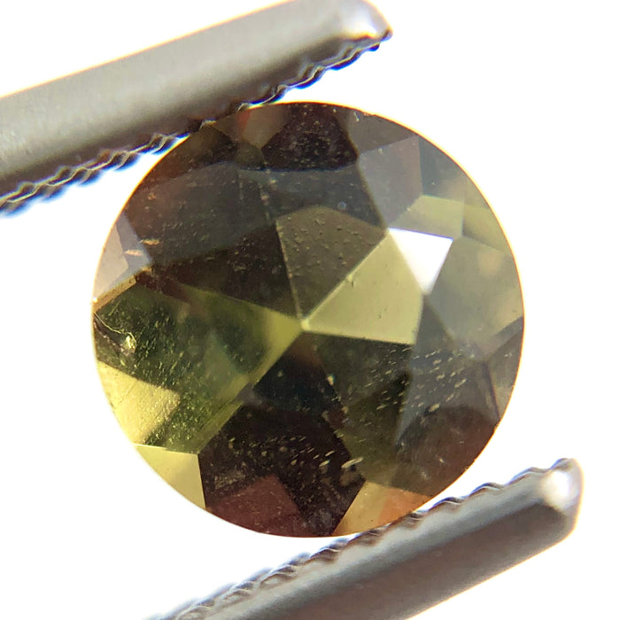 Hard to find Rare Andalusite round cut 0.60 carats loose gemstone - Buy loose or customise