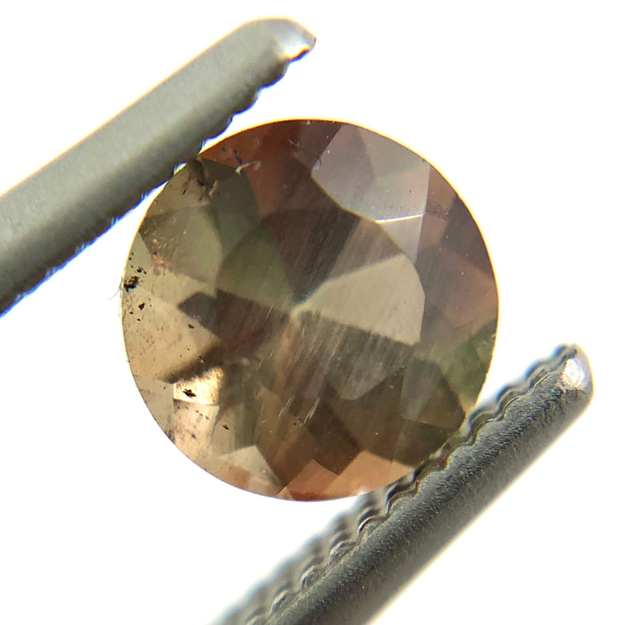 Hard to find Rare Andalusite round cut 0.58 carats loose gemstone - Buy loose or customise