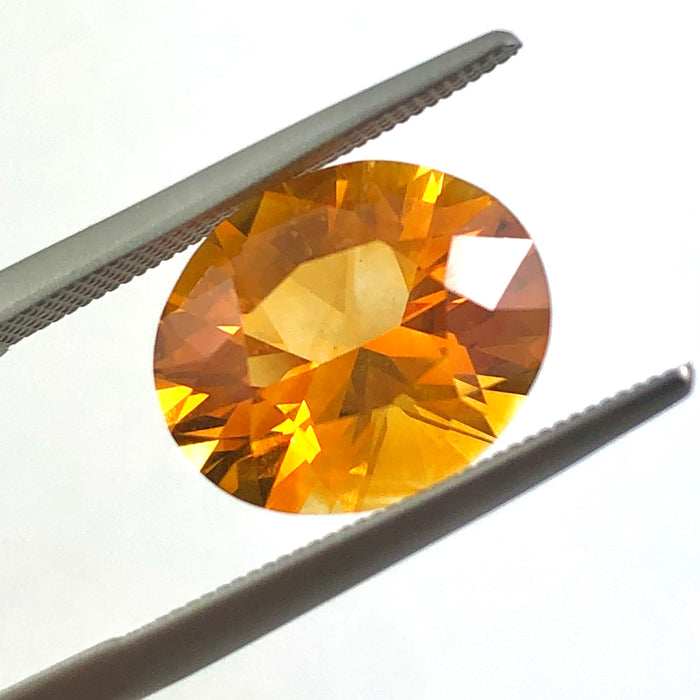 Citrine quartz oval cut 4.30 carats loose gemstone - Buy loose or make into your custom order