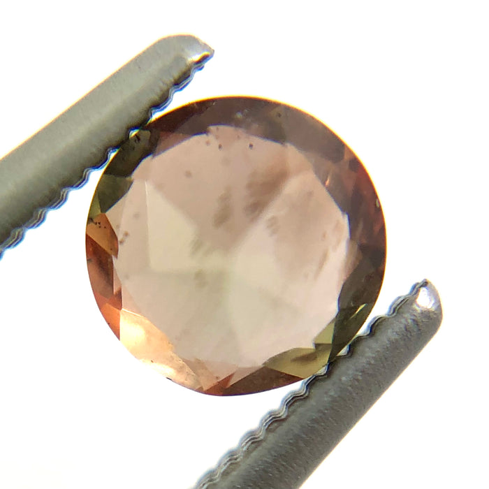 Hard to find Rare Andalusite round cut 0.58 carats loose gemstone - Buy loose or customise