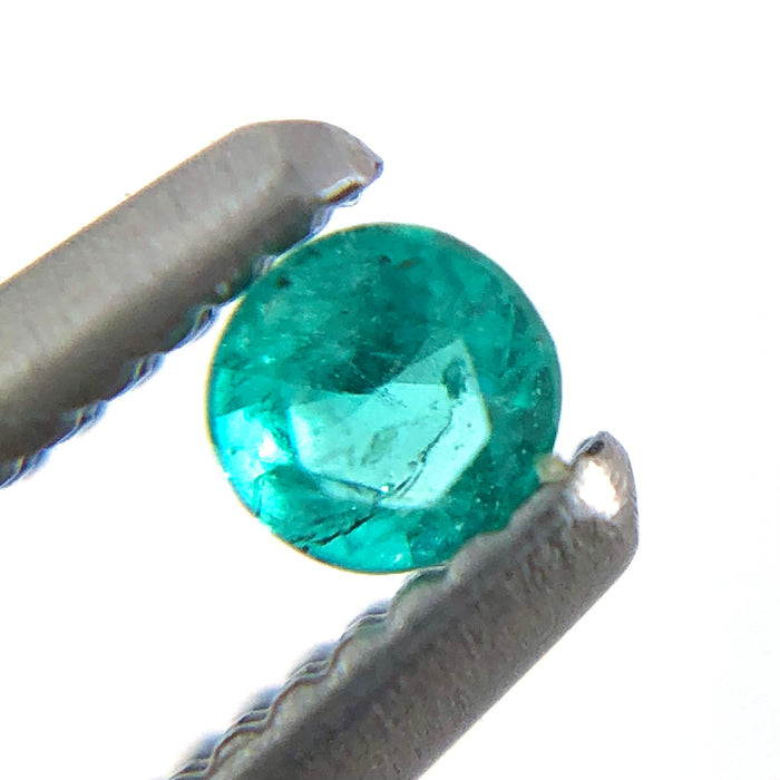 Paraiba tourmaline melee 0.03 carats 2.22x1.20mm round cut loose gemstone - Buy loose or customise