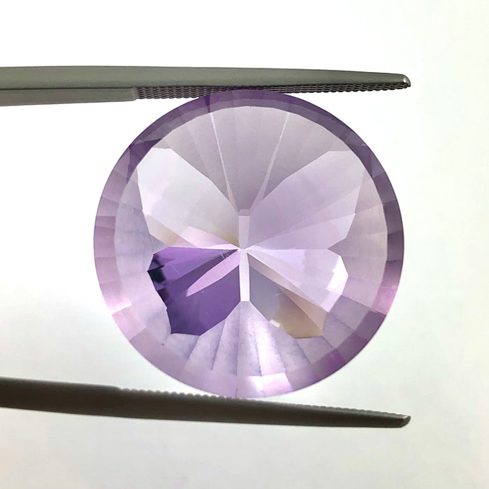 Amethyst unique German laser butterfly mixed cut 20.01 carat loose gemstone - Buy loose or customise