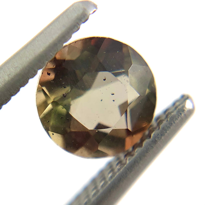 Hard to find Rare Andalusite round cut 0.61 carats loose gemstone - Buy loose or customise