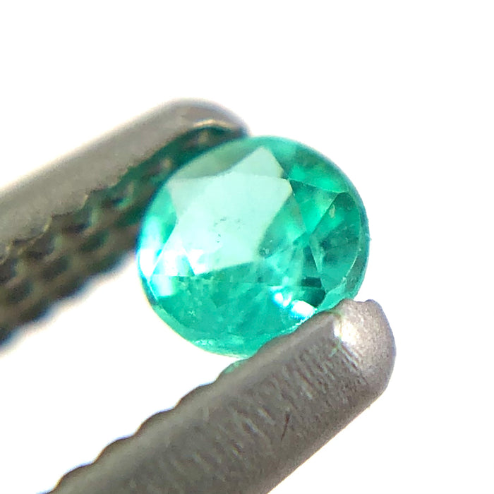 Paraiba tourmaline melee 0.06 carats 2.52x1.43mm round cut loose gemstone - Buy loose or customise