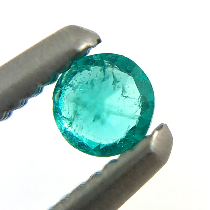 Paraiba tourmaline melee 0.07 carats 2.47x1.76mm round cut loose gemstone - Buy loose or customise