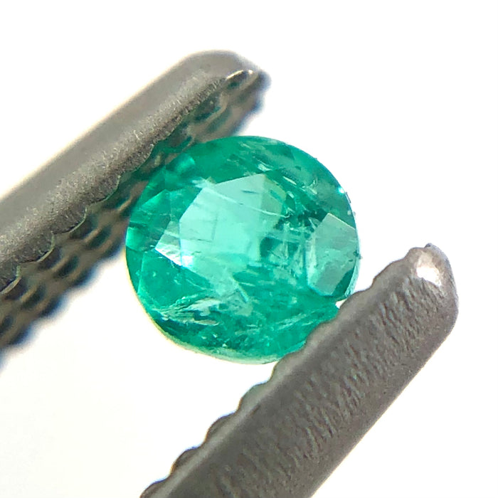 Paraiba tourmaline melee 0.08 carats 2.51x1.66mm round cut loose gemstone - Buy loose or customise