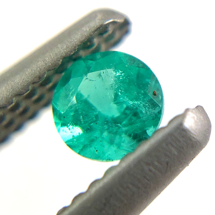 Paraiba tourmaline melee 0.09 carats 2.76x1.91mm round cut loose gemstone - Buy loose or customise