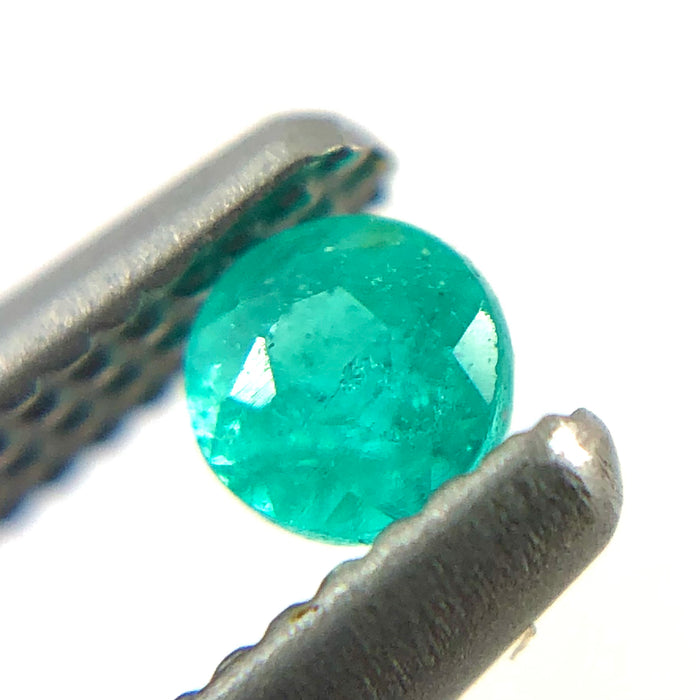 Paraiba tourmaline melee 0.07 carats 2.41x1.78mm round cut loose gemstone - Buy loose or customise