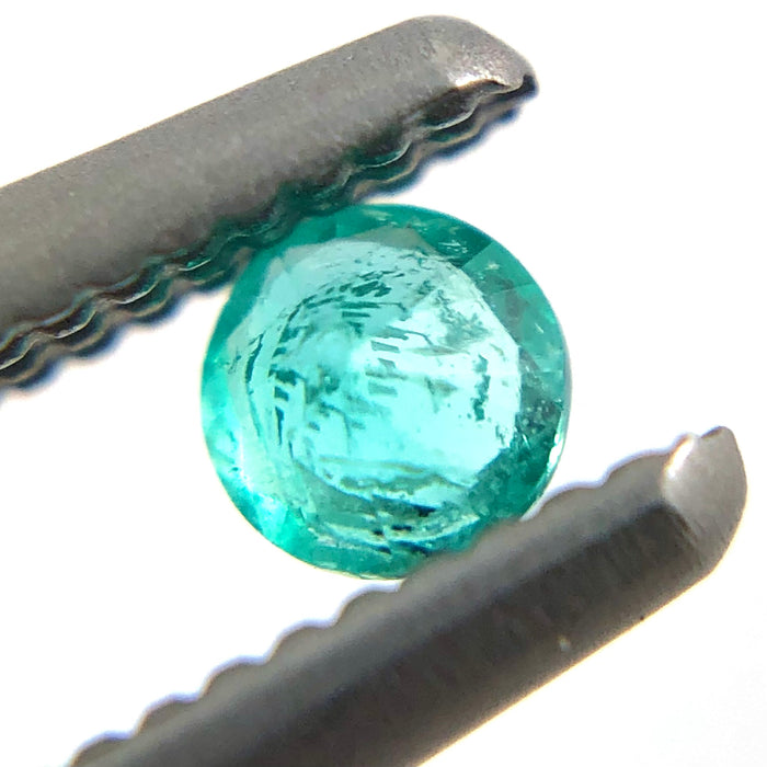 Paraiba tourmaline melee 0.08 carats 2.63x1.77mm round cut loose gemstone - Buy loose or customise