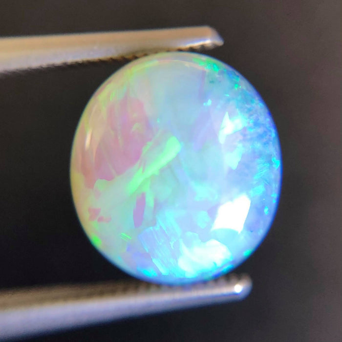 Australian black opal 2.65 carat loose gemstone - Designer gemstone