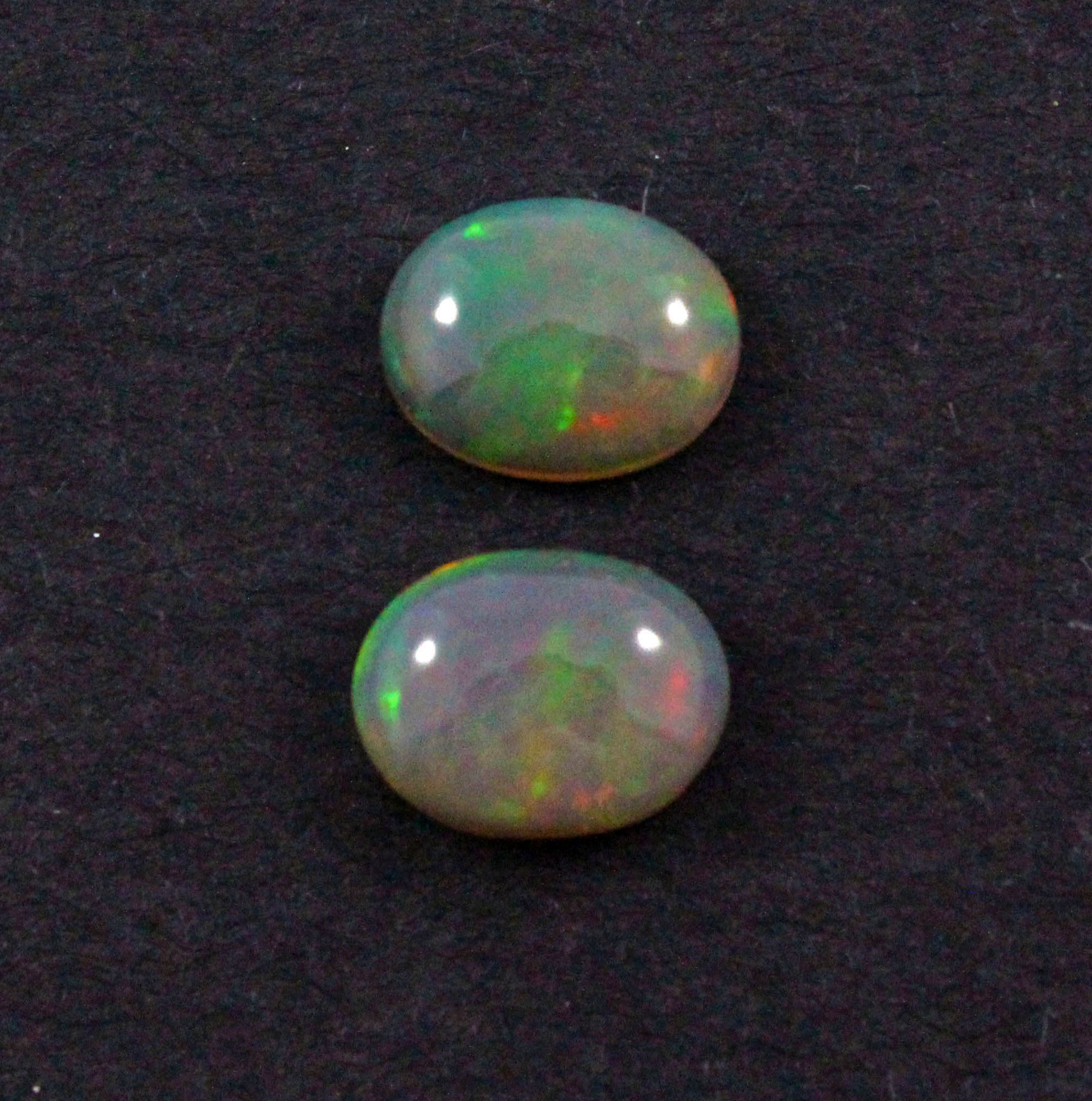 Australian jelly opal matched pair 3.16 carat total loose gemstone - Purchase only with custom order - Sarah Hughes - 4