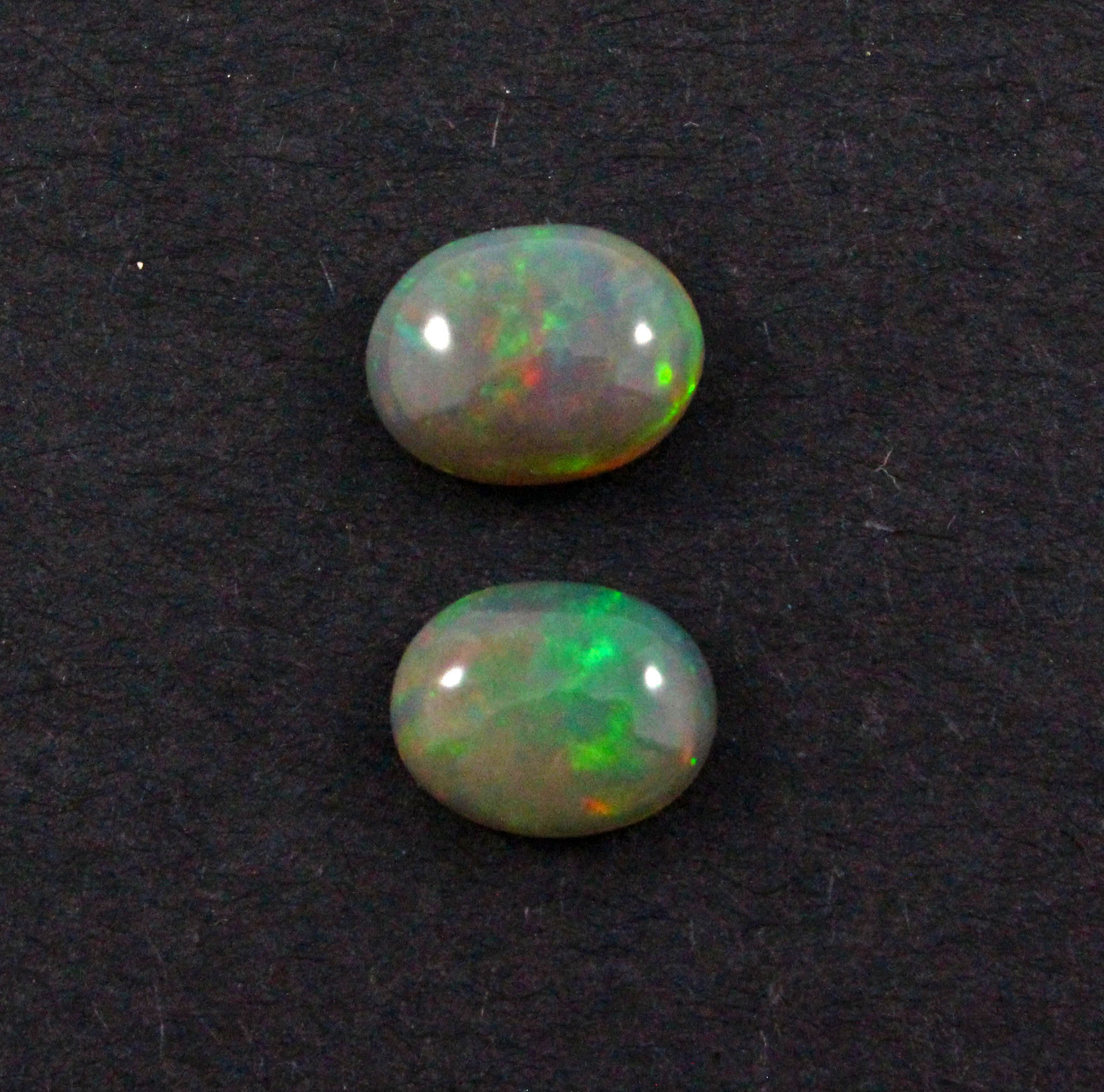 Australian jelly opal matched pair 3.16 carat total loose gemstone - Purchase only with custom order - Sarah Hughes - 6