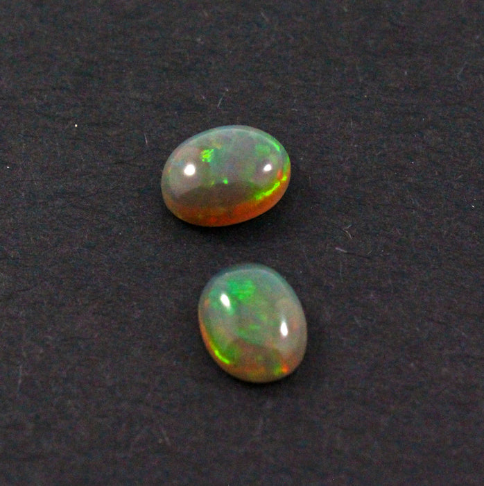 Australian jelly opal matched pair 3.16 carat total loose gemstone - Purchase only with custom order - Sarah Hughes - 7