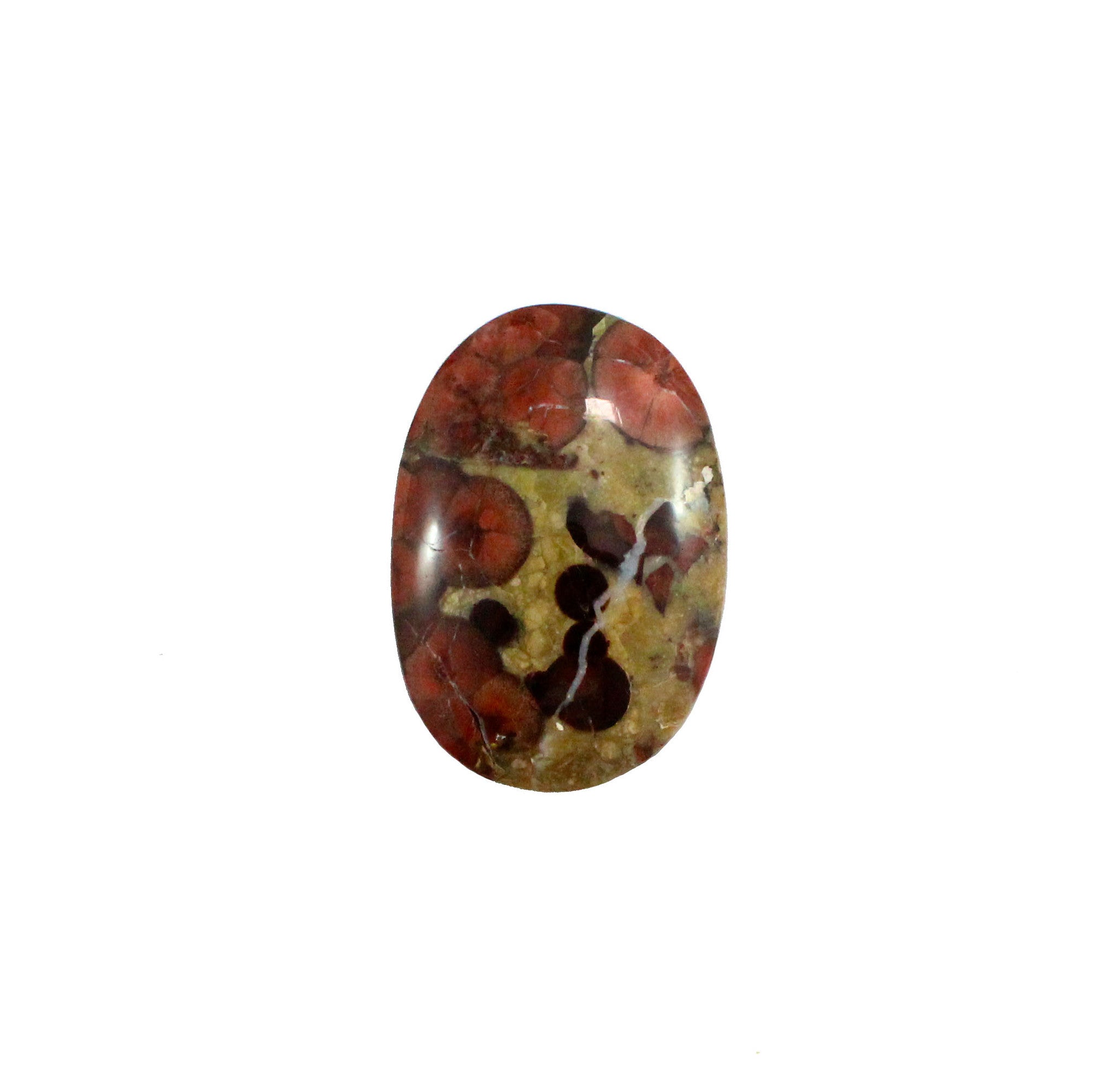 Peanut Rock 36x25mm oval cut cabochon - Make your own custom jewelry - Sarah Hughes - 7