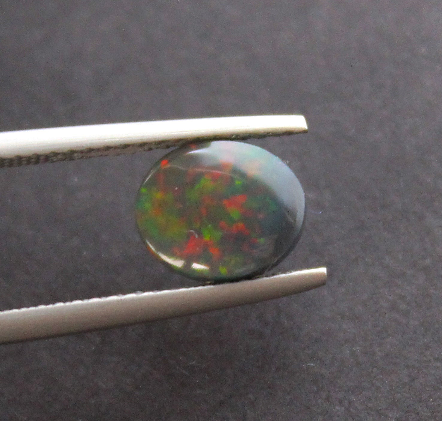 Australian black opal 1.30 carat loose gemstone - Solid opal CLICK HERE - Sarah Hughes - 5