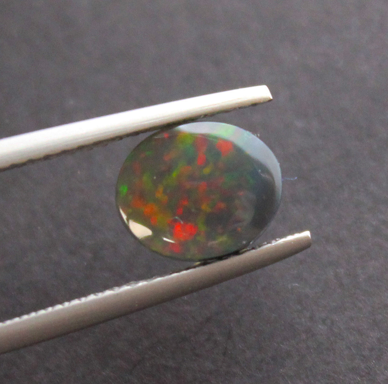 Australian black opal 1.30 carat loose gemstone - Solid opal CLICK HERE - Sarah Hughes - 6