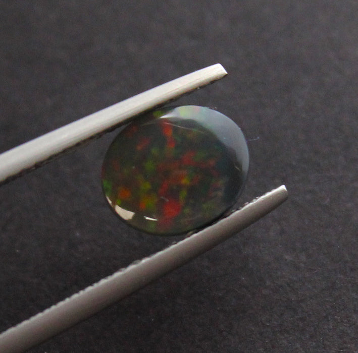 Australian black opal 1.30 carat loose gemstone - Solid opal CLICK HERE - Sarah Hughes - 7