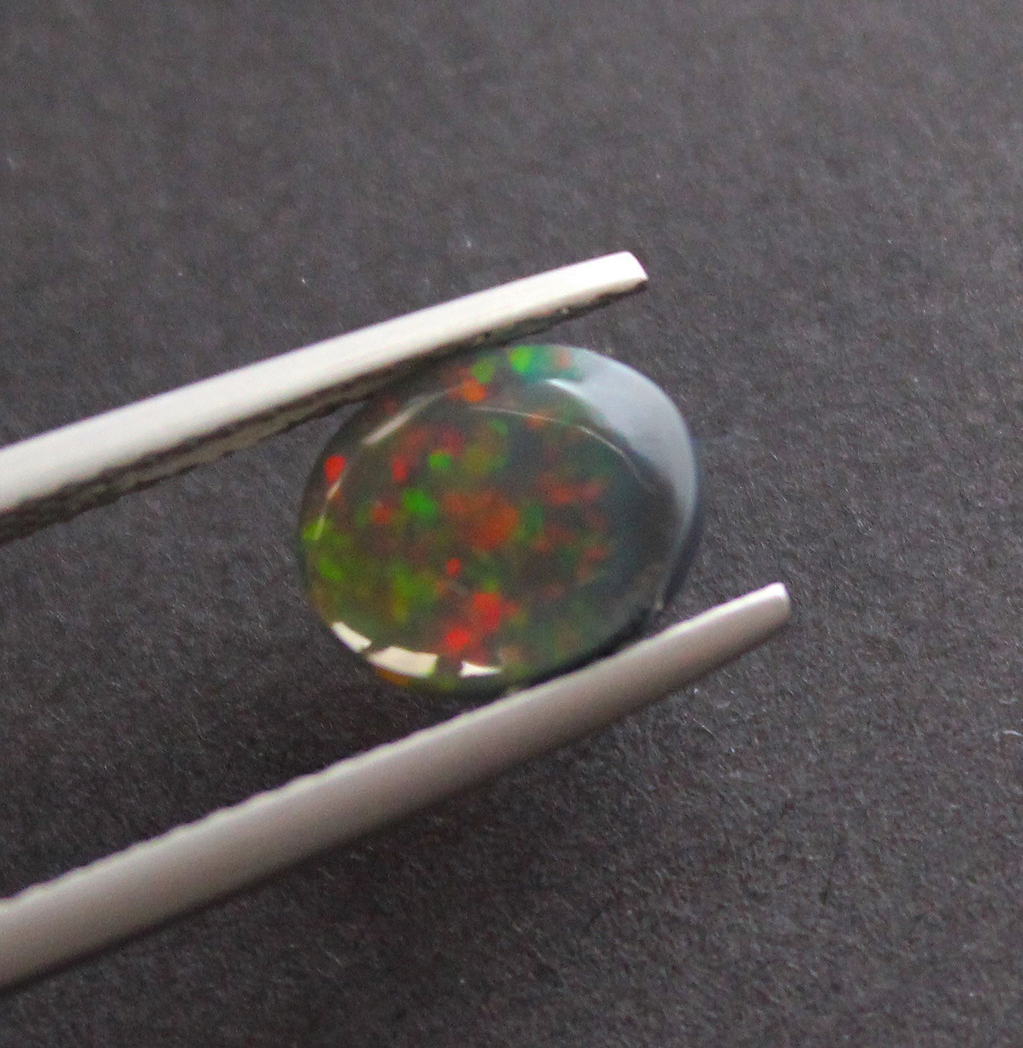 Australian black opal 1.30 carat loose gemstone - Solid opal CLICK HERE - Sarah Hughes - 9