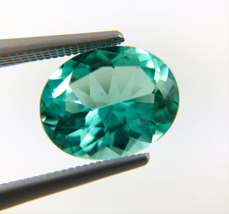 Mint blue green Tourmaline oval cut 2.75 carat gemstone - Buy loose or make your own custom jewelry