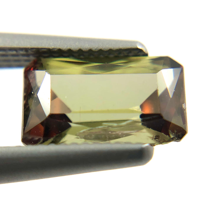 Hard to find Rare Andalusite rectangle cut 1.11 carats loose gemstone - Buy loose or customise