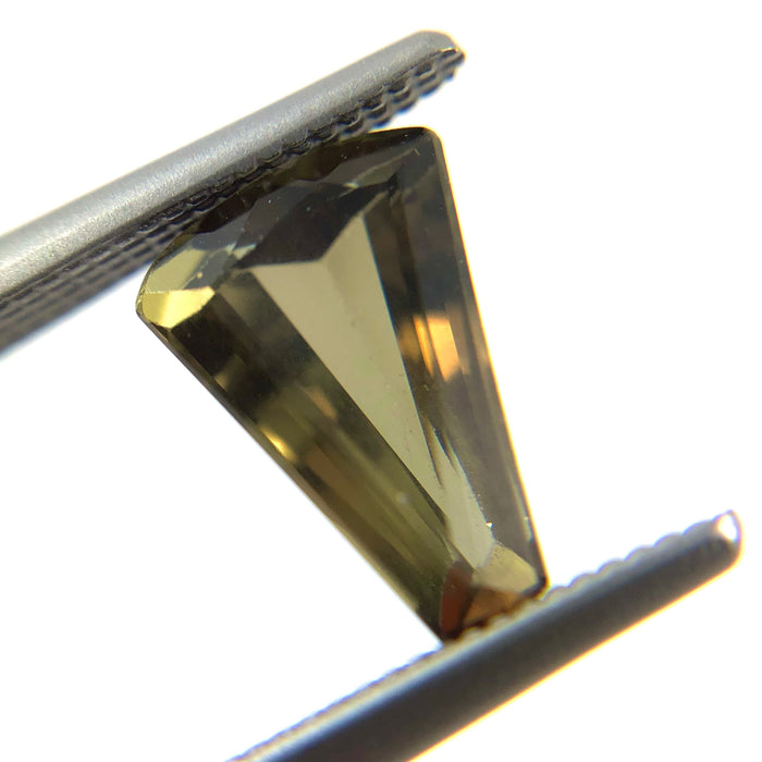 Hard to find Rare Andalusite tapered baguette cut 1.28 carats loose gemstone - Buy loose or customise
