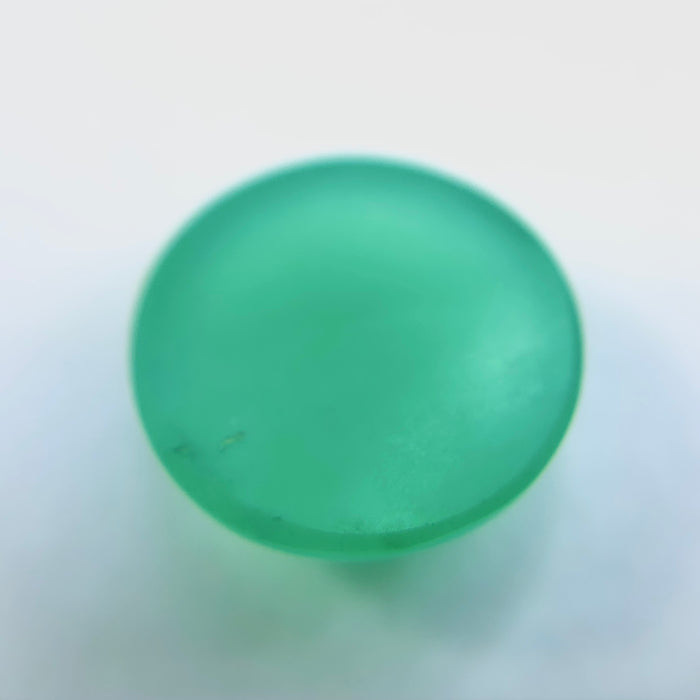Australian Chrysoprase 7.38 carat round cut cabochon loose gemstone - Buy loose or customise