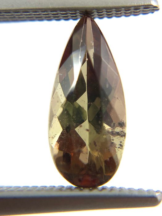 Hard to find Rare Andalusite pear cut 0.93 carats loose gemstone - Buy loose or customise