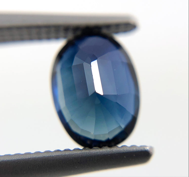 Australian Blue Sapphire oval cut 1.23 carats - Make your own custom jewelry design
