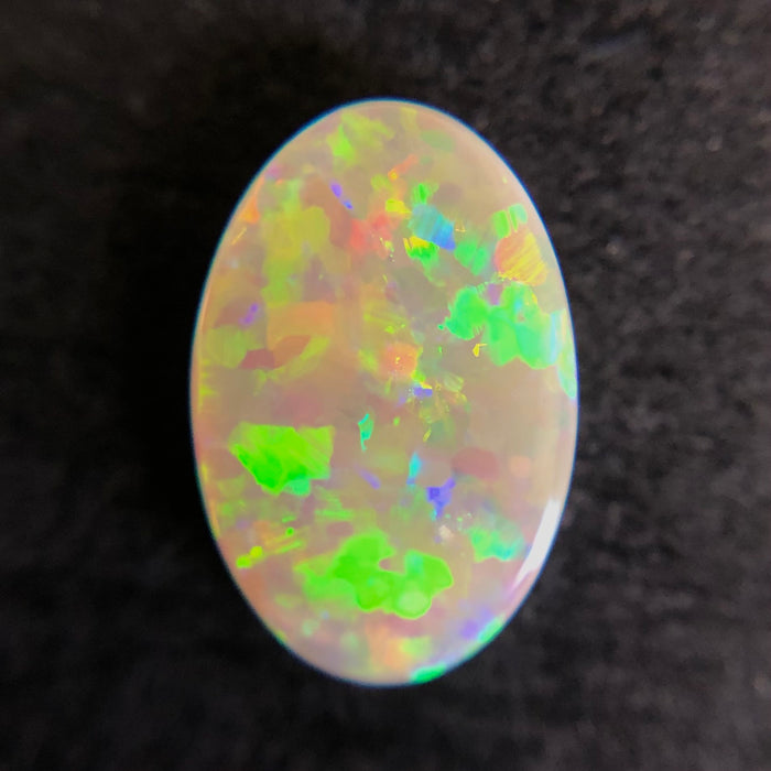 Australian black opal 0.60 carat loose gemstone - Designer gemstone