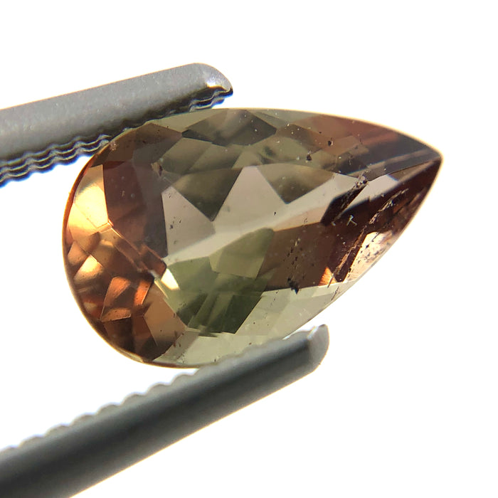 Hard to find Rare Andalusite pear cut 0.90 carats loose gemstone - Buy loose or customise