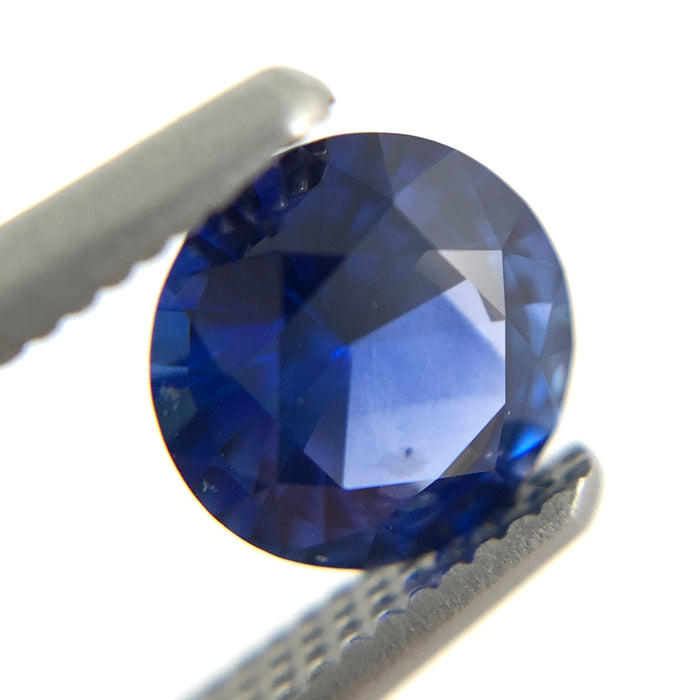 Ceylon sapphire round cut 0.65 carat loose gemstone - Buy loose or Make your own custom jewelry design