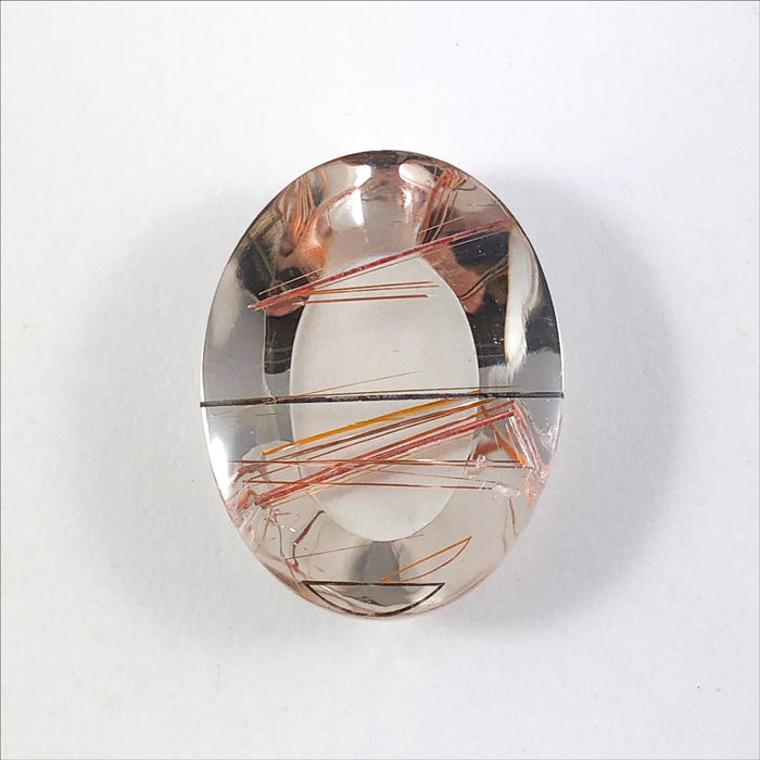 Rutilated Quartz oval cut cabochon 27.01 carats - Buy loose or make your own jewelry order