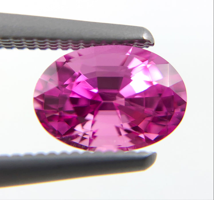 Pink Sapphire 1.19 carat 6.98x4.86x4.29mm oval cut - Buy loose or Make your own jewelry design