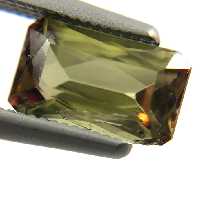 Hard to find Rare Andalusite rectangle cut 1.11 carats loose gemstone - Buy loose or customise