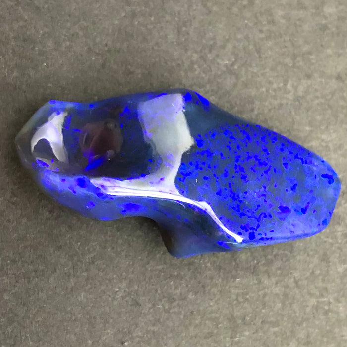 Australian jelly opal 22.94 carat loose gemstone - Carving by Daniela L'Abbate