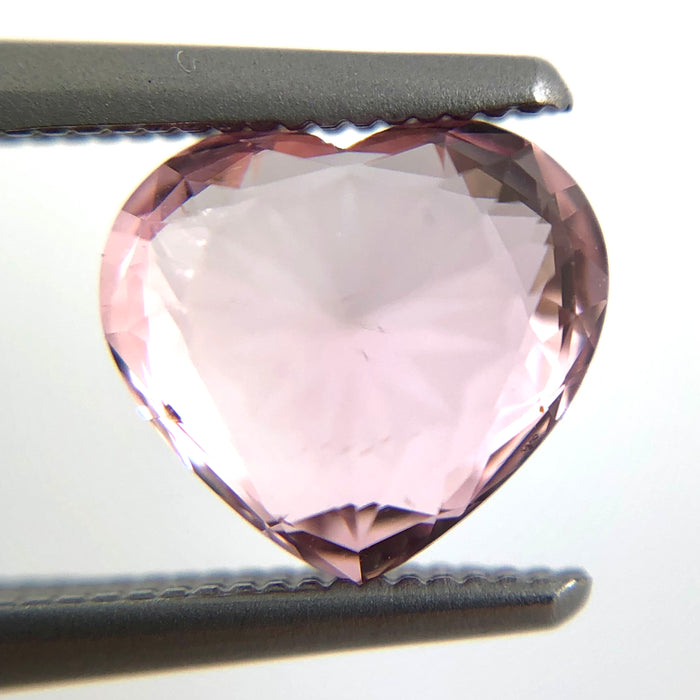 Unique Light pink tourmaline mixed heart cut 1.49 carats loose gemstone - Buy loose or Make your own jewelry design