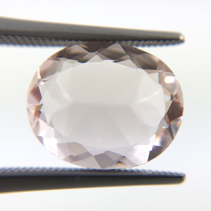 Morganite oval cut 5.18 carat loose gemstone - Buy loose or Make your own custom jewelry