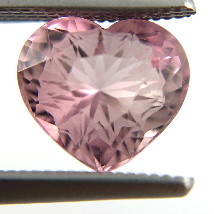 Unique Light pink tourmaline mixed heart cut 1.49 carats loose gemstone - Buy loose or Make your own jewelry design