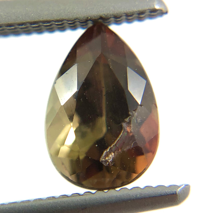 Hard to find Rare Andalusite pear cut 0.85 carats loose gemstone - Buy loose or customise
