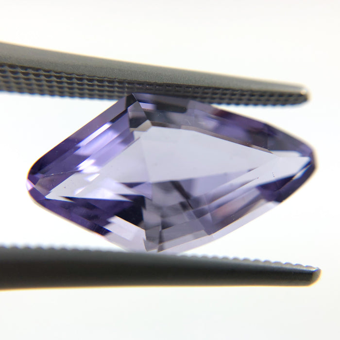 Purple Scapolite kite cut 15x8.8 3.75 carat loose gemstone - Make your own custom jewelry
